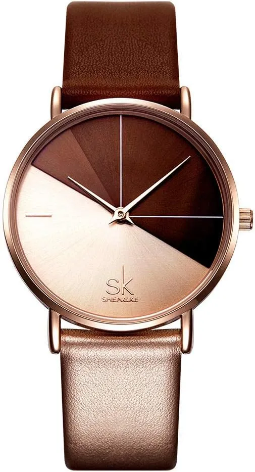 Women Watch Genuine Leather Elegant Women Watches Ladies Business abbreviate Wristwatch Simplicity Creative 
