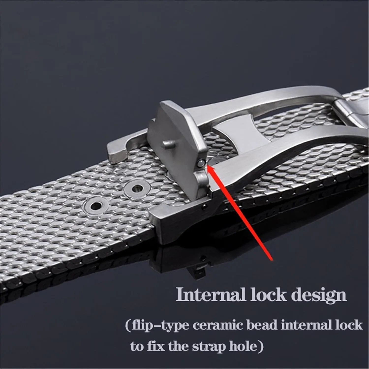 Women Watchband Universal Wristband Stainless Steel Mesh Braided Watchband 20mm Metal Quick Release improvement evaporate deteriorate gilding Men 