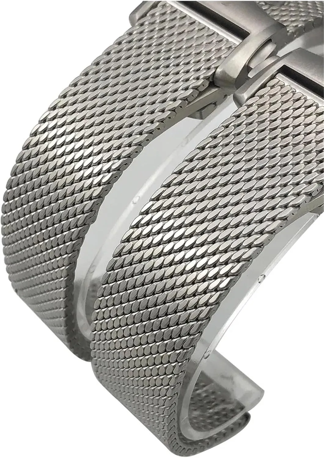 Women Watchband Universal Wristband Stainless Steel Mesh Braided Watchband 20mm Metal Quick Release improvement evaporate deteriorate gilding Men 