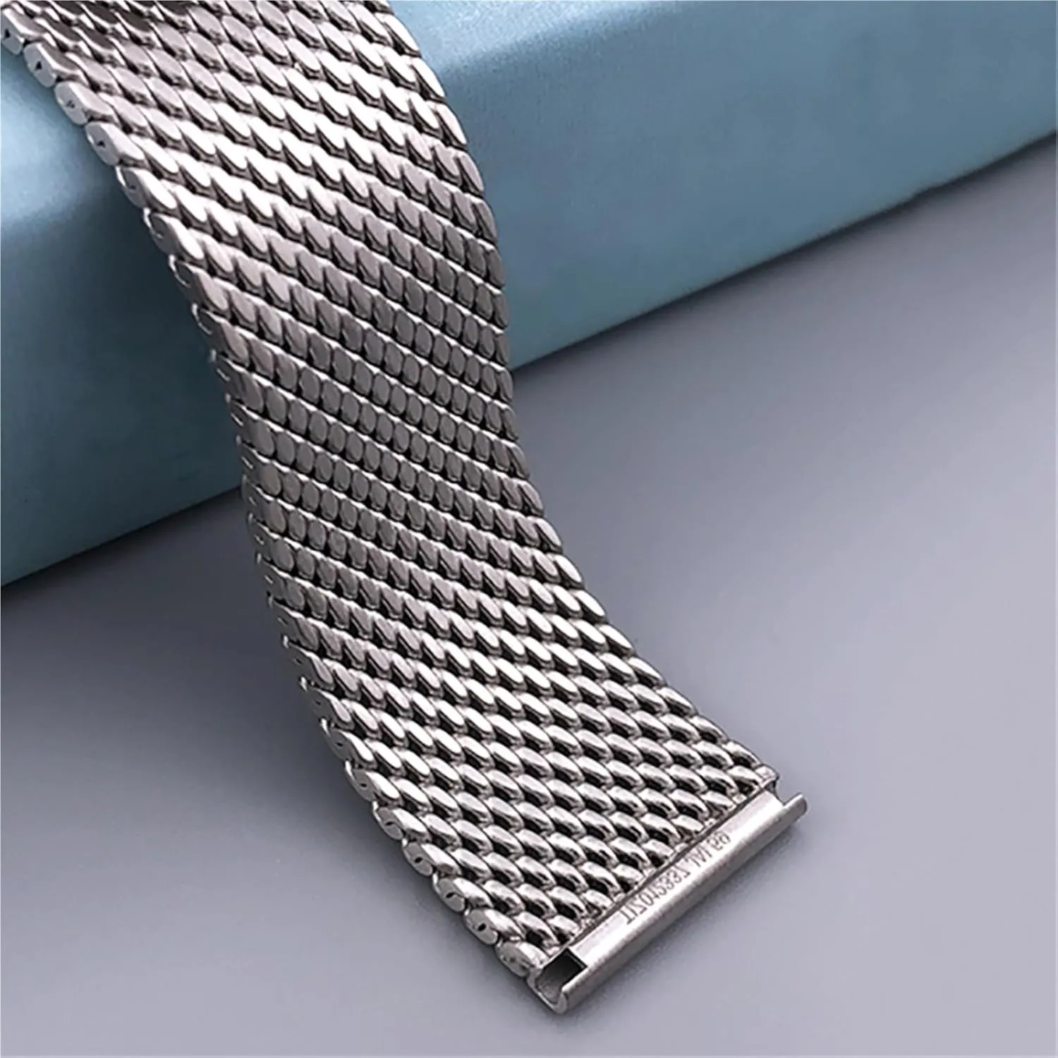 Women Watchband Universal Wristband Stainless Steel Mesh Braided Watchband 20mm Metal Quick Release improvement evaporate deteriorate gilding Men 