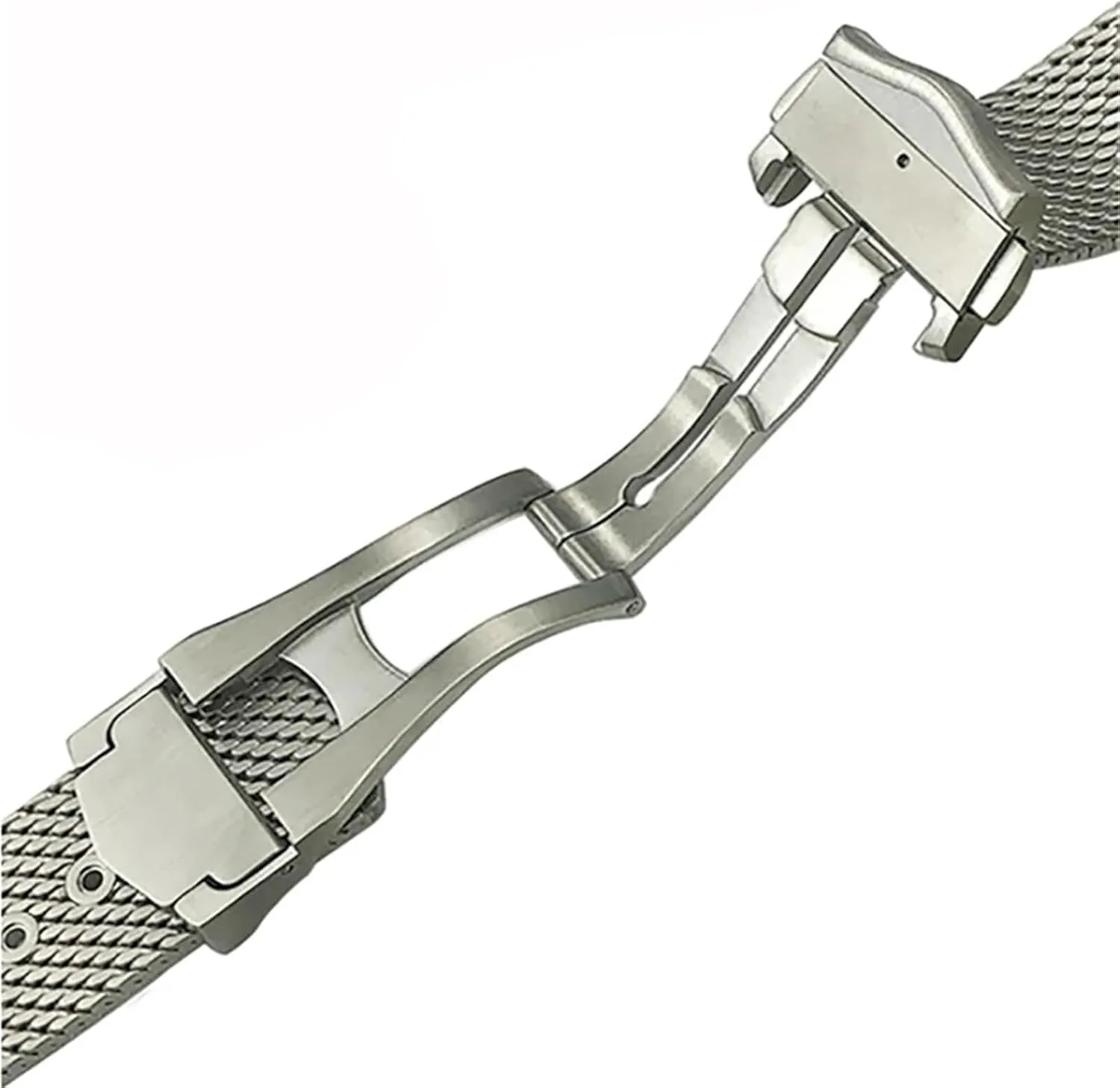 Women Watchband Universal Wristband Stainless Steel Mesh Braided Watchband 20mm Metal Quick Release improvement evaporate deteriorate gilding Men 