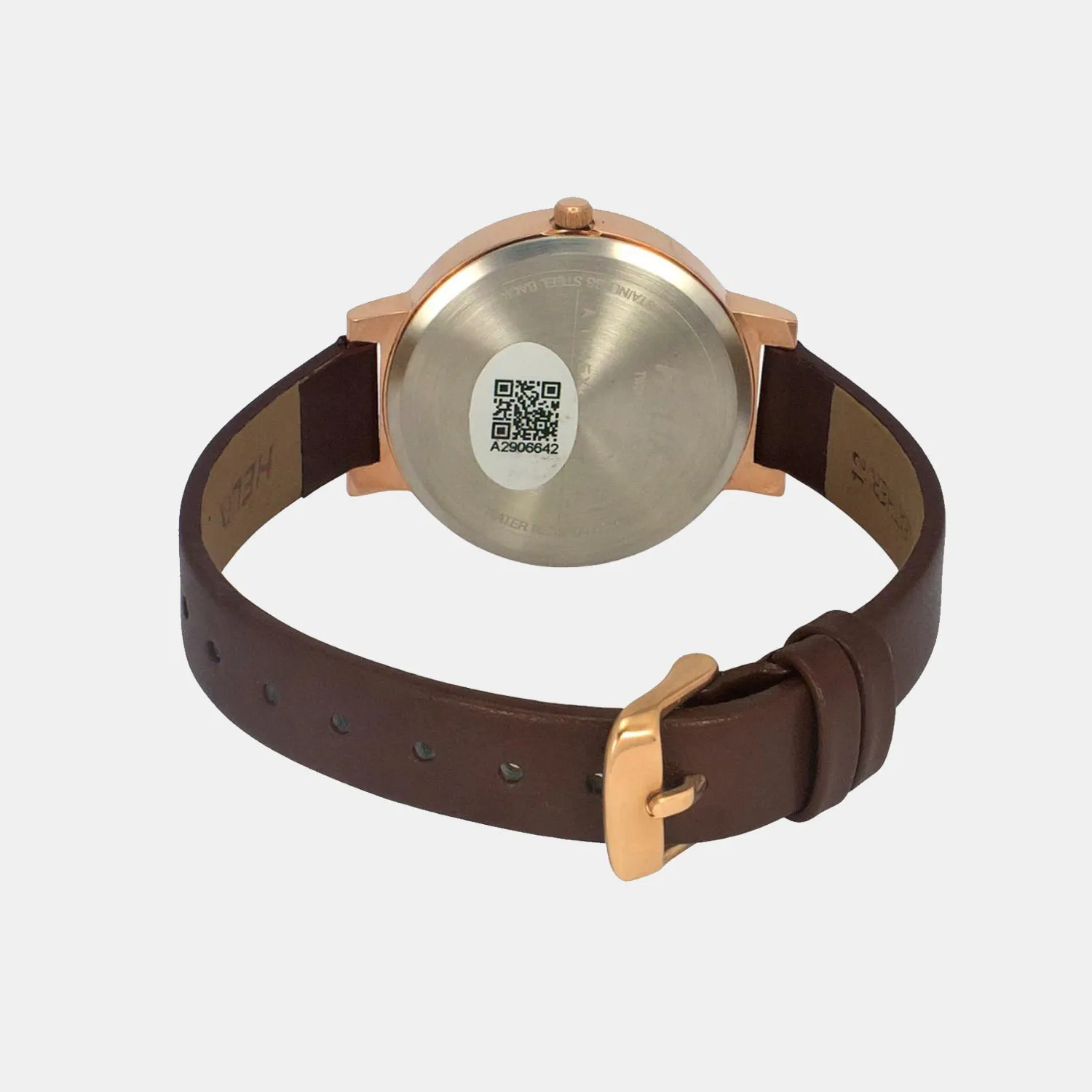 Women's Analog Brown Dial Leather Watch TW041HL20