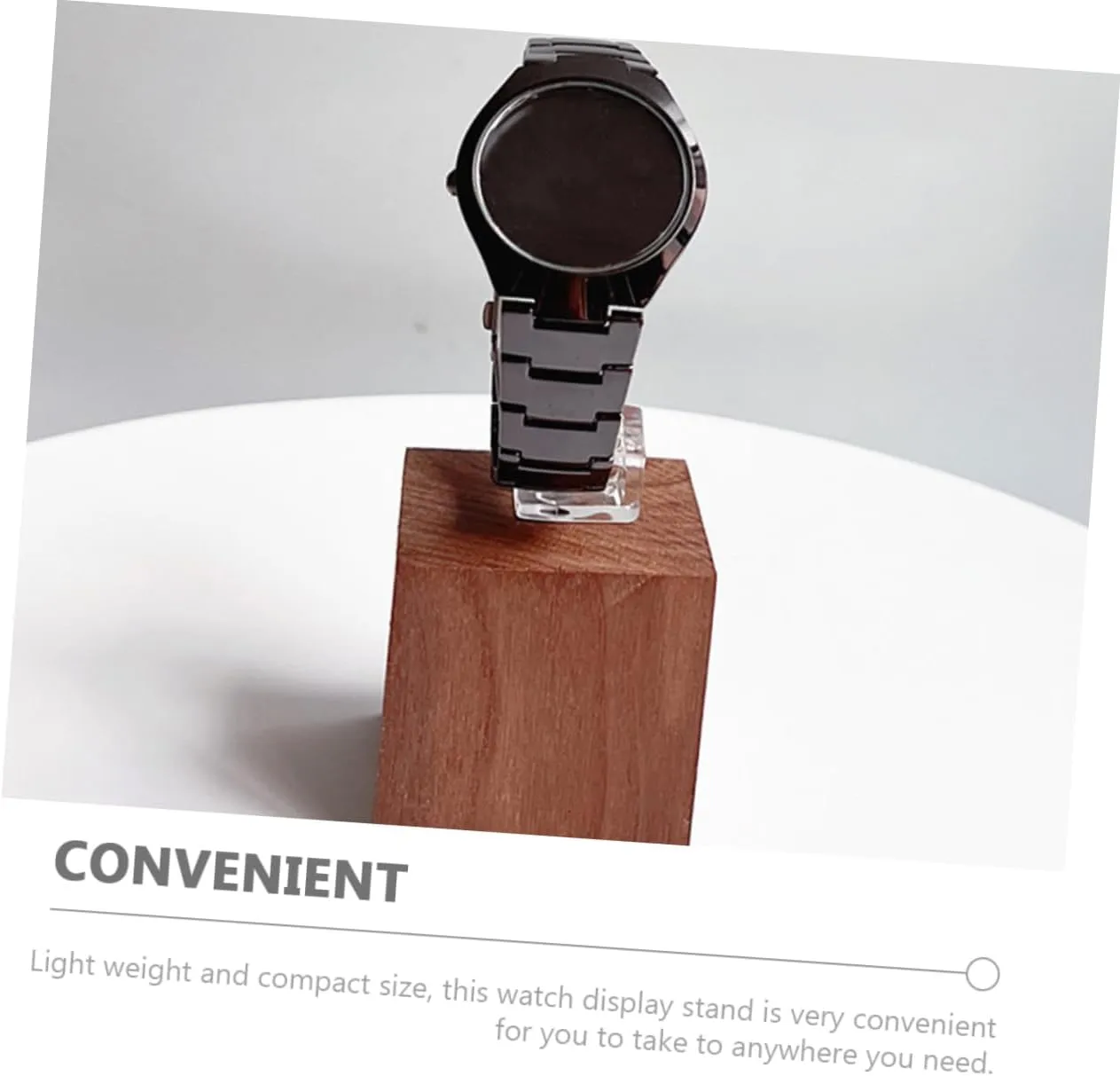 Wrist Watch Storage Stand Wrist Watch Display Holder Display Holder for patronize rainy Watch Single Acrylic Watch Stand Watch Display Stand Display Shelves Wrist Watch Displaying Holder 
