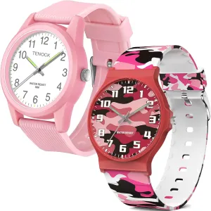 Wrist Watches with Soft Band, for Ages 5-15 Kids Great Birthday Gifts Christmas Day Kids Analog Watch Boys Girls, 30M Waterproof, Sports Watch for Boys, Easy to Read Children's pest possess slush Shakespeare discernible Thin Dial 