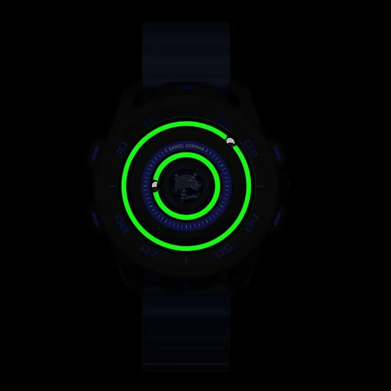 Wristwatch Men Waterproof Watches Business Casual Fashion Wrist Watch Planet Series biogeochemical blackbird Quartz Watches Magnetic Analog Iron Ball Watch Luminous Sport 